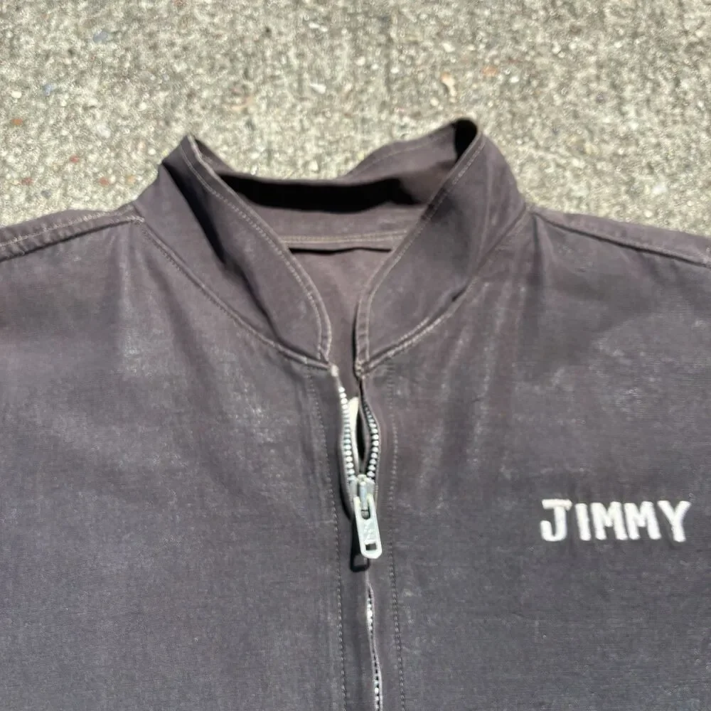 Vintage 1960s USAF 416th Bombardment Wing KC-135 Souvenir Jacket Conmar Zipper